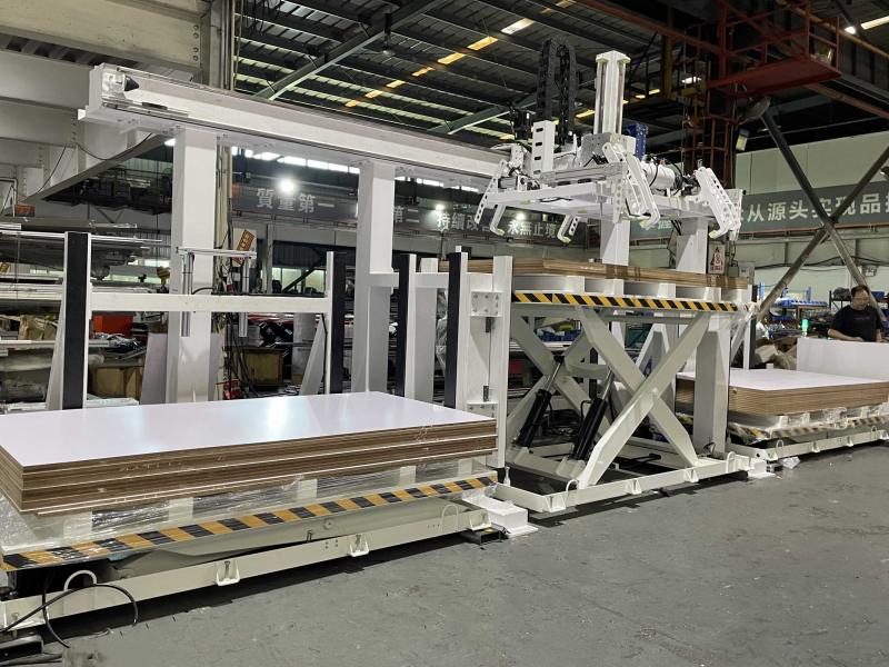 Hoàn thành máy cho ăn bằng ván ép được xuất khẩu sang Hàn Quốc.