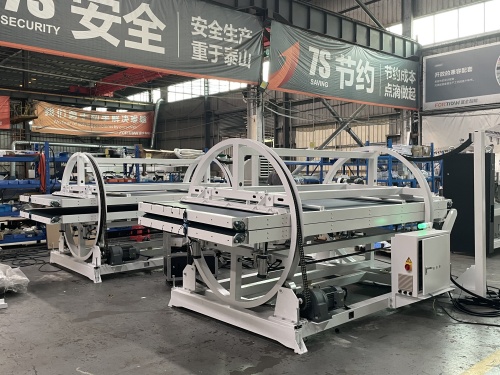 Phong cách hướng tới hiệu quả: Máy quay vòng đai: Lật vật liệu 180°, không cần nỗ lực thủ công, năng suất tối đa