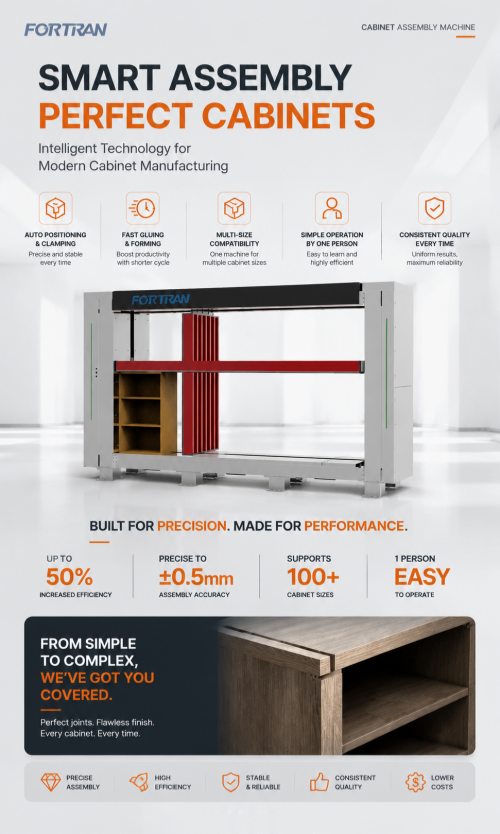 Máy lắp ráp tủ tự động thông minh | Ideal Solution for Modern Panel Furniture Manufacturing